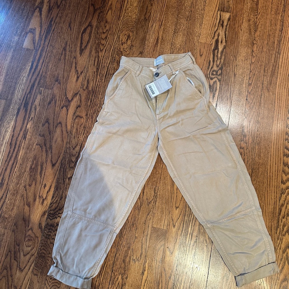 EVERLANE The Relaxed Chino in dark khaki